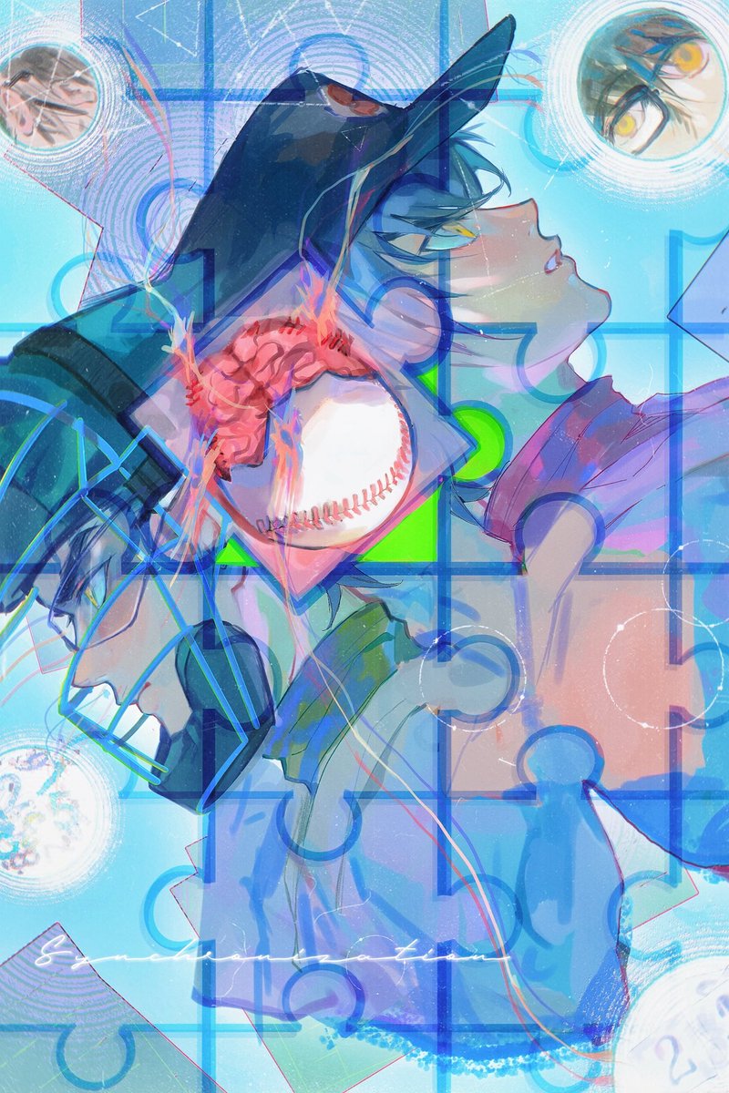 #御沢 
错位的拼图🧩
代表着
Neural Synchronization

七夕快乐🥰