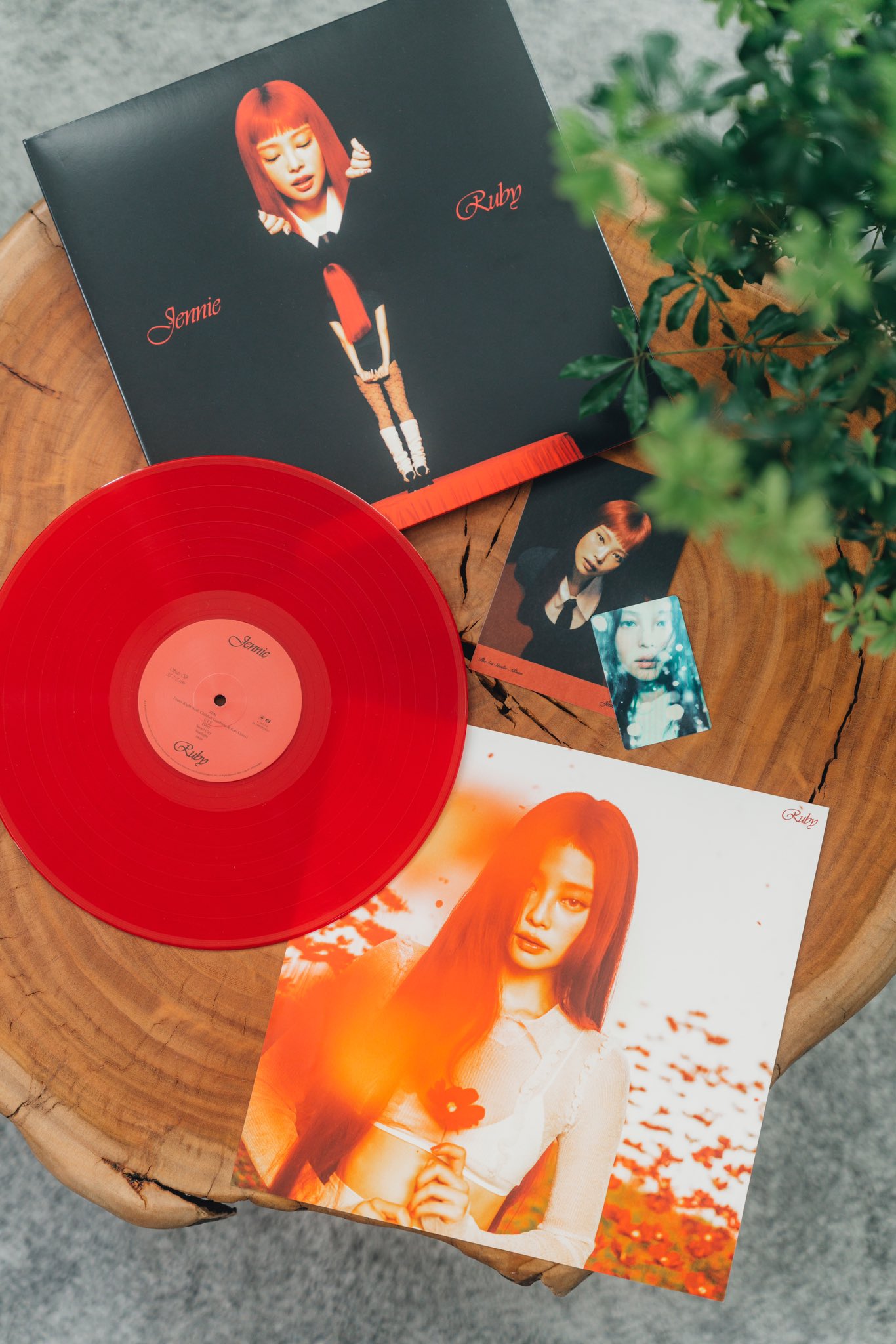 Jennie / Ruby 輸入盤LP (レッド・ヴァイナル) Ruby (レッド・ヴァイナル仕様/アナログレコード) : JENNIE
