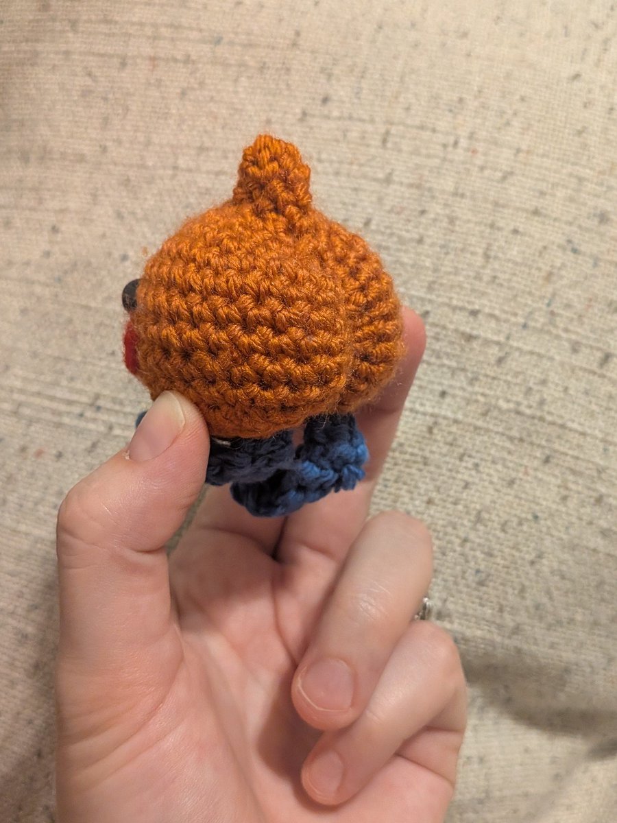 sillystu4u's tweet image. crocheted a naked and bashful stu