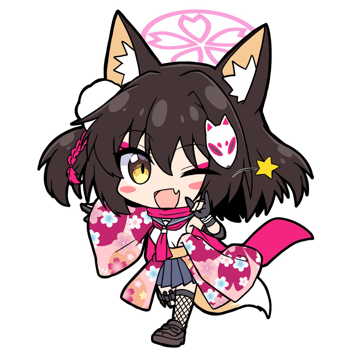 イズナちゃん！
#ブルアカ 
#ブルアカイラスト部