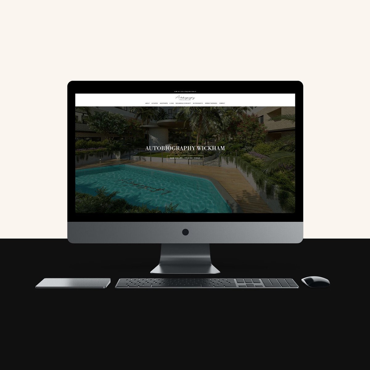 At psyborg®, we partnered with Ray White Newcastle to deliver the full creative suite for Autobiography Wickham — a prestige development redefining urban living in Newcastle.