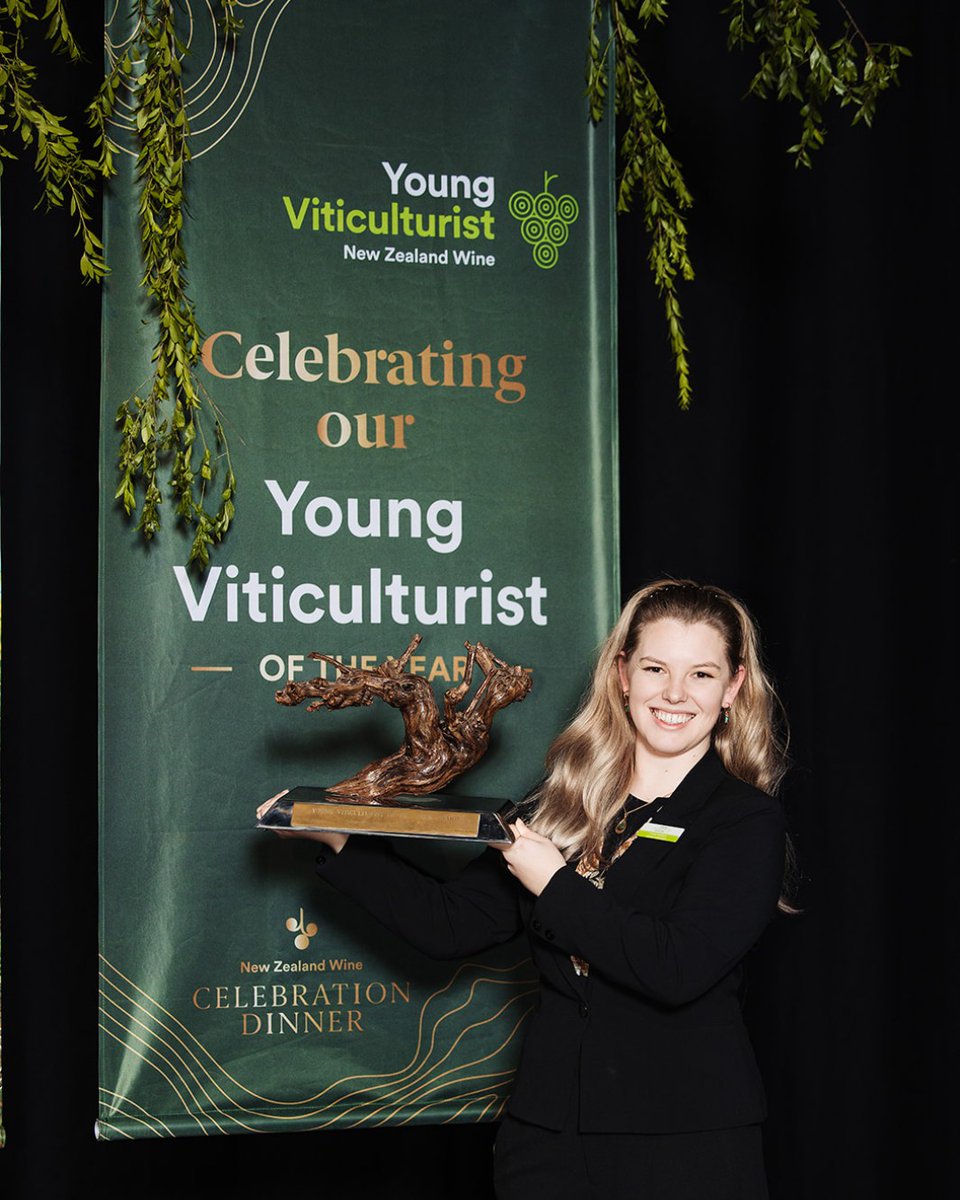 Huge congratulations are for Ruby McManaway, from Yealands in Marlborough, who is the 2025 Tonnellerie de Mercurey NZ Young Winemaker, &amp; Anna Kelland, from Constellation Brands in Marlborough, who is the 2025 NZ Young Vit.

Press release below 🔗
shorturl.at/ZFY25

#nzwine