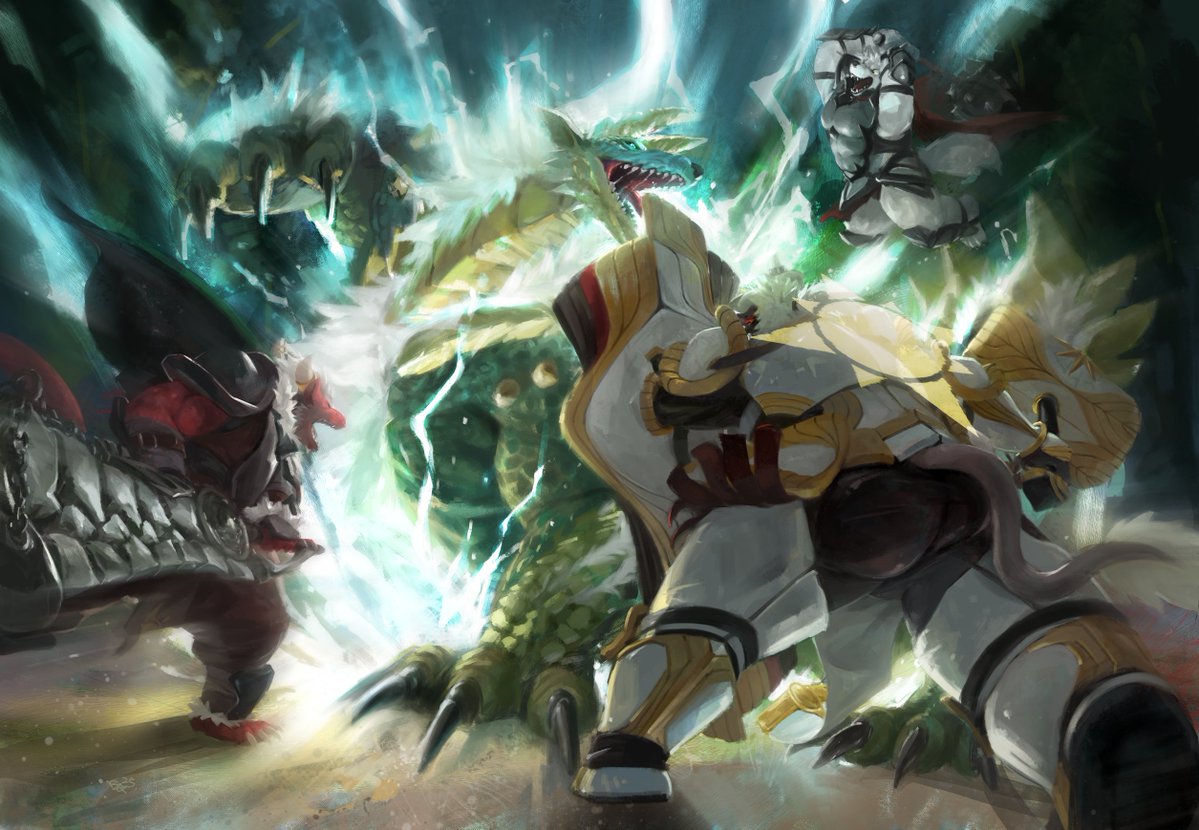 やばっ！超帯電状態だ！
(Birthday commission for <a href="/lightidal/">光浪🐂🐾🔜Infurnity2025</a> <a href="/Wolf_Roar_tw/">♯狼嚎♭ / 豪升♯🔜Infurnity2025</a> @OZ_L4N )