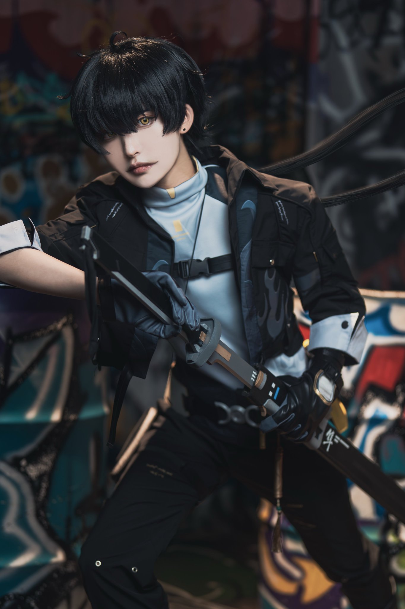 Amazon.co.jp: [fenglei] 鳴潮 漂泊者 主人公 女主コスプレ衣装