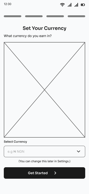 alihameendesign's tweet photo. Wireframing update ✍️
New onboarding screens:
🌗 Customize workspace (light/dark)
💱 Set currency (overlay)
Personalization at start—boosts engagement or better later?
#UXDesign #wireframes #MobileUX #SaaS #UXForStartups https://t.co/RYIfkUUfRc