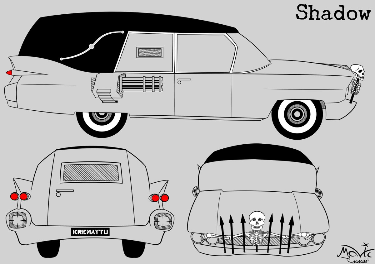 InfamousNoir's tweet photo. Twisted Metal season 2 just ended. The car combat is peak. I highly recommend watching it.
Of course, I had to draw my favorite car from the game.
#TwistedMetal https://t.co/OvzwKQQSgl