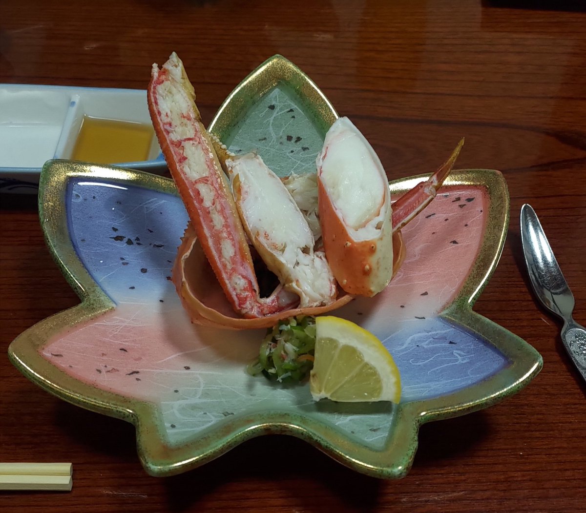 chiminhung's tweet photo. 螃蟹本家，名古屋 https://t.co/3QW8IKle6J