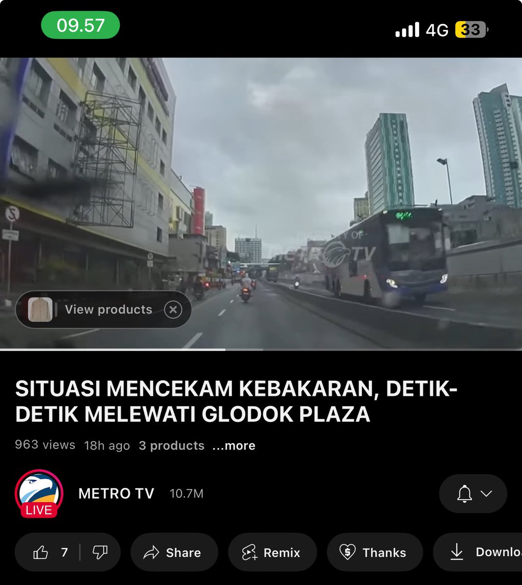 Lu norak banget sih, upload footage lama, bikin judul clickbait, ditengah situasi kaya gini.

Shame. Seriusan lu ini, metro?