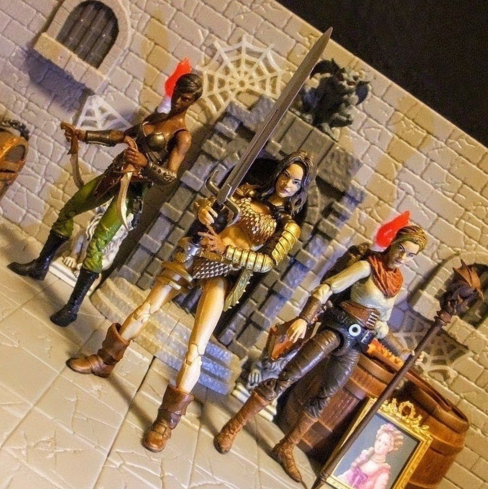 三人位が一番収まりが良い(´°ω°`)

#ファンタジーフィギュアで遊ぼう
#bossfightstudio
#ボスファイトスタジオ
#3p75
#118scale