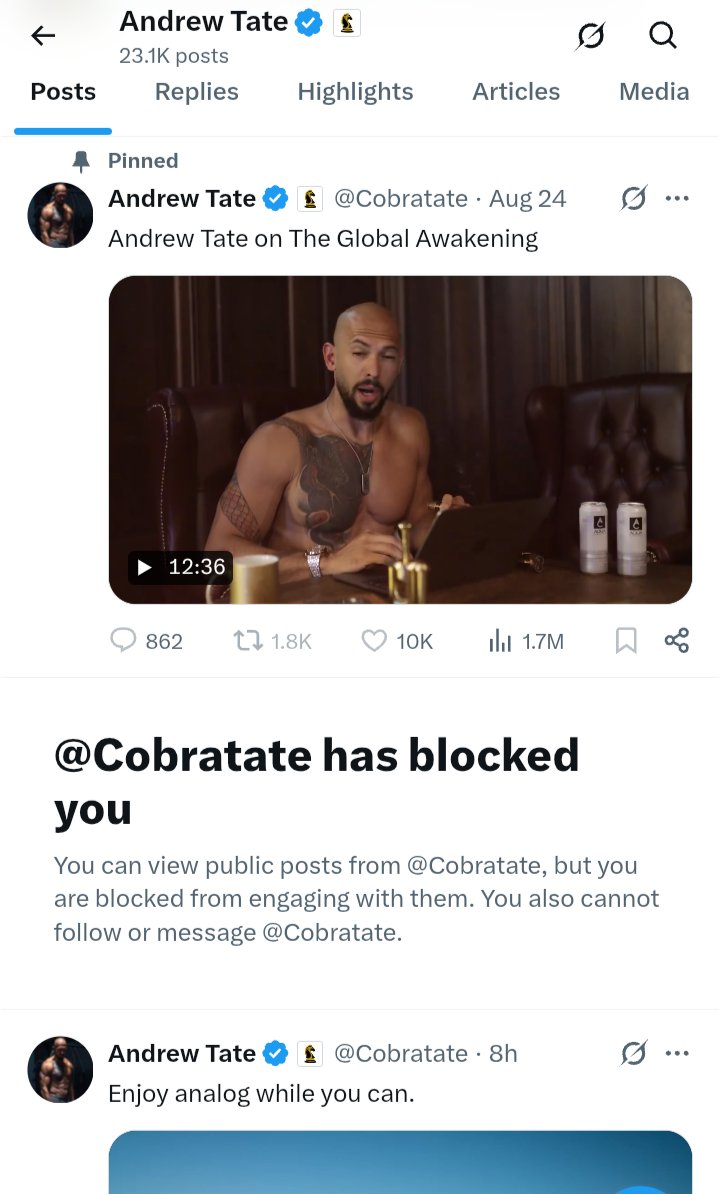 <a href="/BaT_MaN_23/">𝙄'𝙢 𝙏𝙤𝙓𝙞𝘾 🧢</a> Andrew Tate blocked me