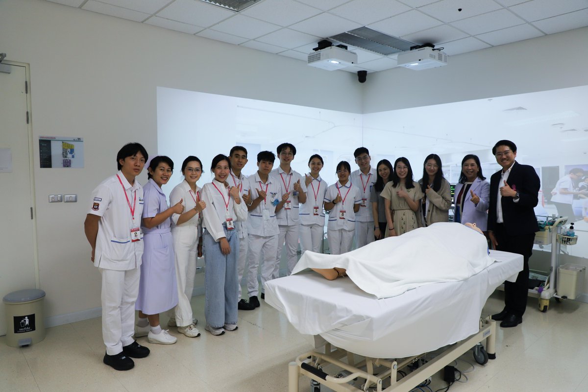 CHAMPS_Center's tweet image. CHAMPS Center เปิดบ้านต้อนรับคณะเยี่ยมชมนักศึกษาพยาบาลจาก The University of Hong Kong (HKU)