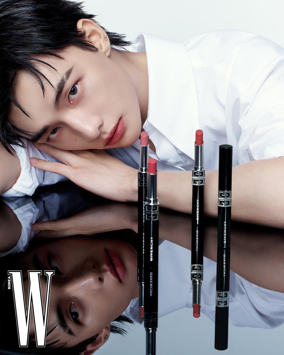 hyunjin x givenchy beauty for wkorea