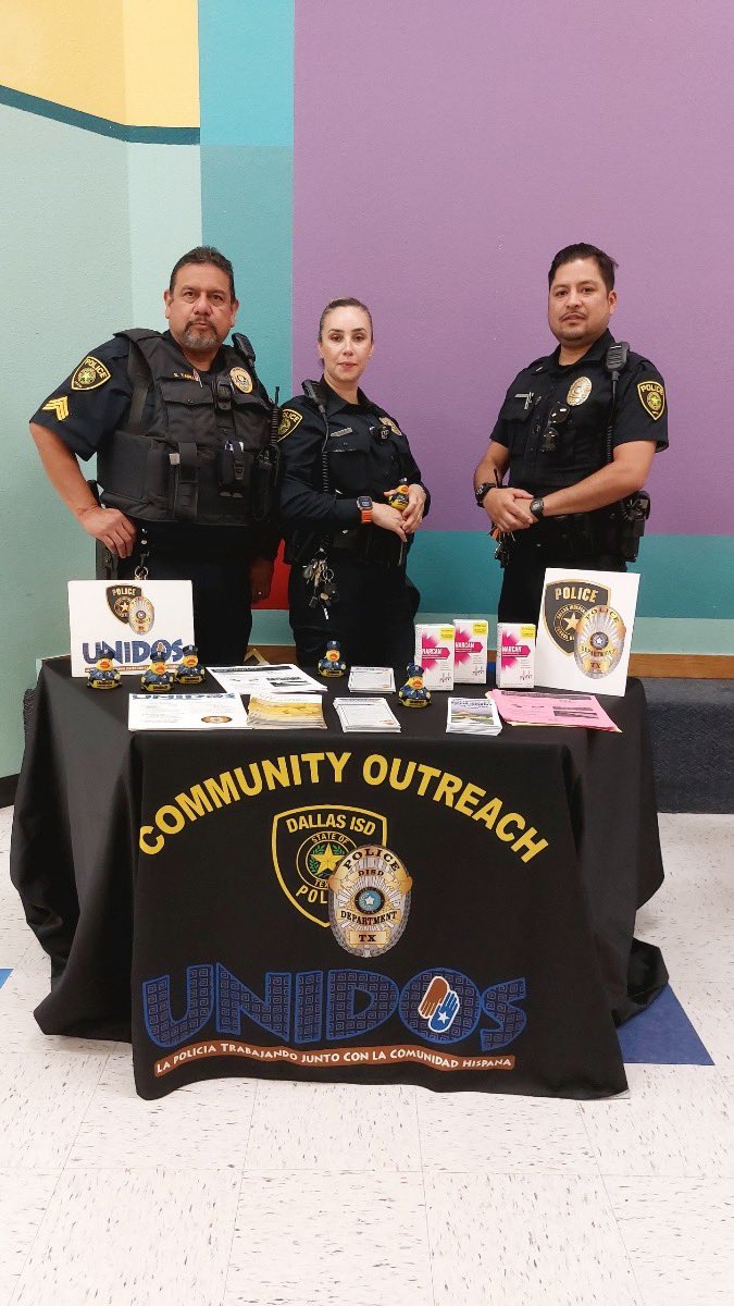 Dallas ISD PD UNIDOS tweet media