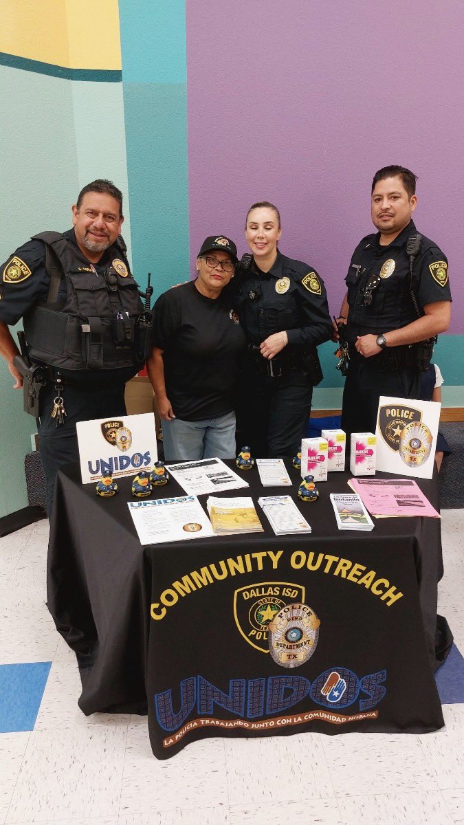 Dallas ISD PD UNIDOS tweet media