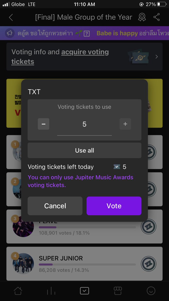 fierycherry01's tweet photo. #voteTXT https://t.co/aOGviCbqat
