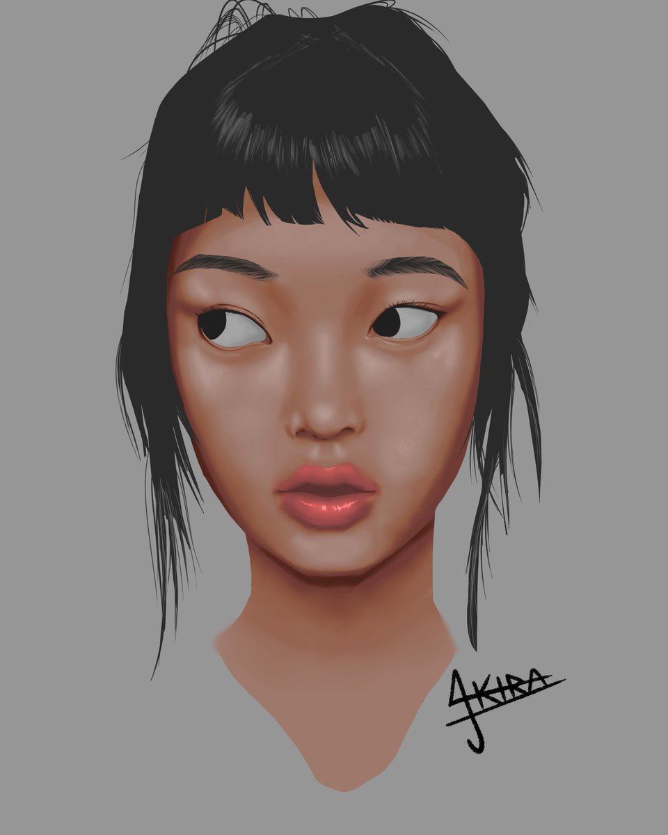 AkiraJohnsons's tweet photo. After a long time trying to be productive while problems keep multiplying, here’s a small painting practice... https://t.co/QiUGTshdQg