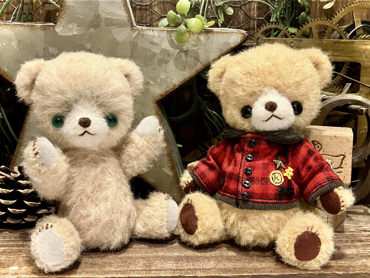 作家さん作　魚釣りしているテディベア 作家さん作 魚釣りしているテディベア 2025年最新】テディベア