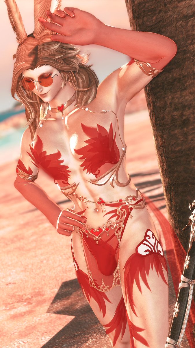 I used to pose with my viera... Think I'll start using him more to really figure out lighting (esp for you tall folk...) ¯\_(ツ)_/¯