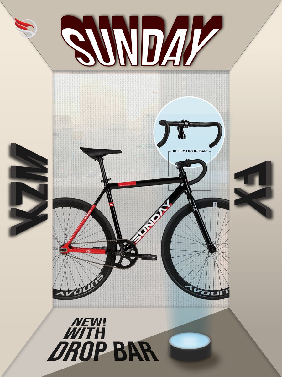 elementbikeid's tweet image. NEW DROP IS HERE! 🙌

ELEMENT KZM FX – SUNDAY (DROP BAR) Hadir dengan Alloy Drop Bar buat kamu yang suka akselerasi, dengan tampilan yang menarik perhatian.

Everyday is like SUNDAY! ✨ 

#ElementBike
#FixedGear
#PedalCityLife
#SteelisReal
#SepedadenganBerbagaiCerita