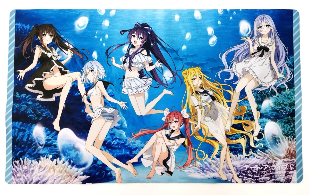 アニメ『デート・ア・ライブV』ポップアップストア
【ゲーマーズ本店７階にて8月23日(土)～9月7日(日)まで開催】

🌊販売商品🌊
■ラバーデスクマット マリン ver. 価格：3,850円(税込)

詳細はこちら➡
gamers.co.jp/contents/event…
#date_a_live #デアラ5期