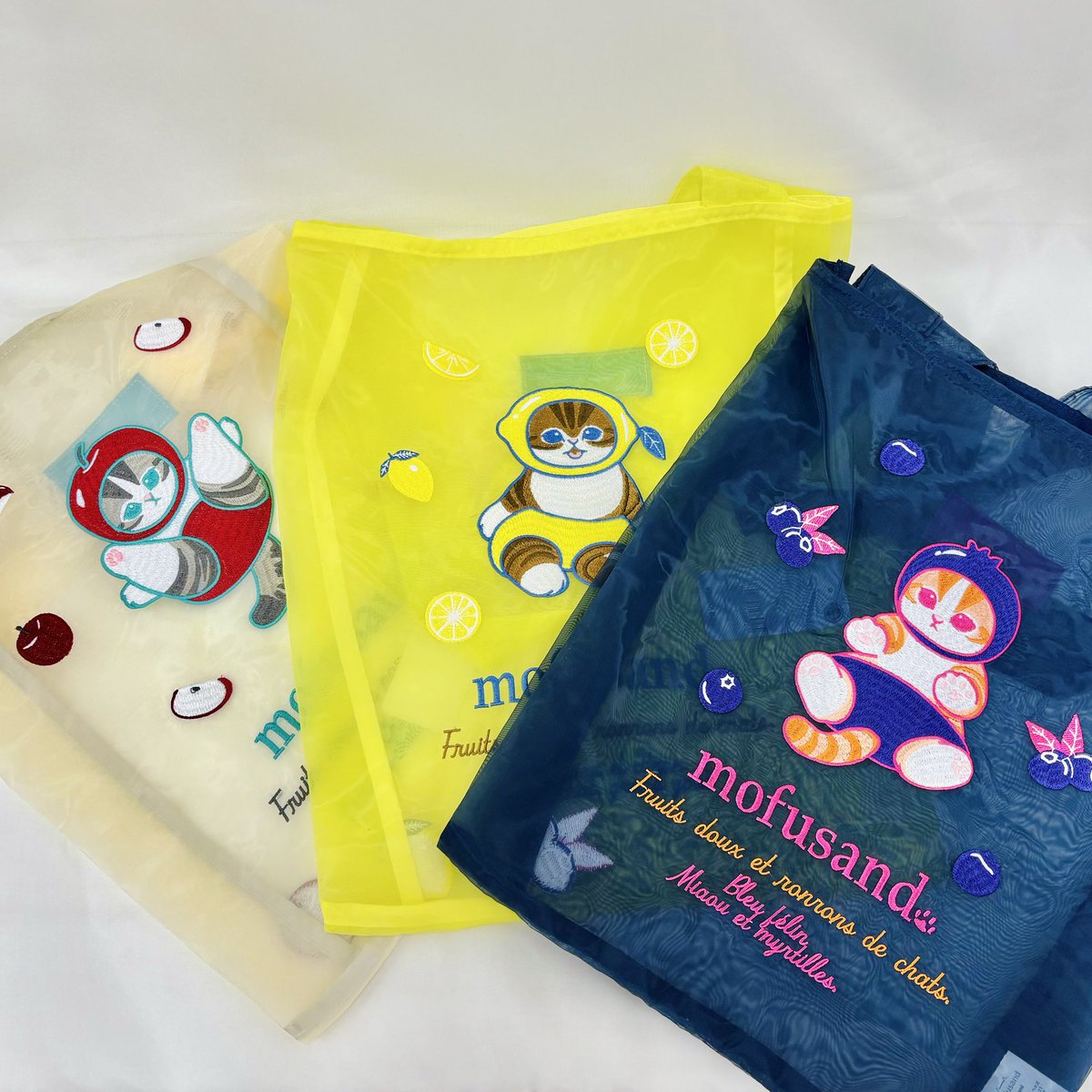 mofusandもふもふストア東京駅 ⭐️新商品のご紹介⭐️ ○オーガンジー