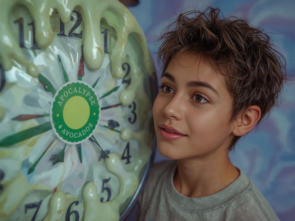 ApocAndAvocados's tweet image. Is time fake? Discuss. 
#TimeisFake #ConspiracyTheories #ApocalypseAndAvocados