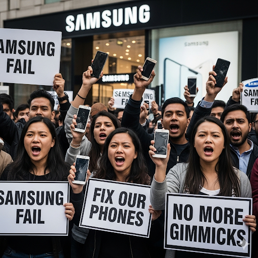 ankitkanko's tweet image. The green line issue is a widespread defect, not a user error. Samsung India and Samsung Mobile should provide free lifetime screen replacement for all affected devices, regardless of model or warranty status. #SamsungGreenLine #FreeScreenReplacement