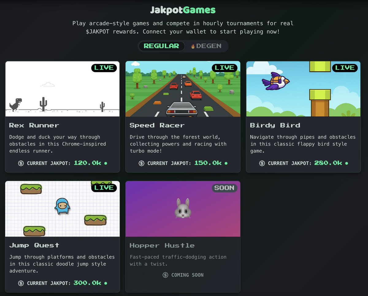JakpotGames's tweet photo. Our arcade marketplace is coming to life

over 820,000 in the total Jakpot right now

we build and ship, this is just the beginning https://t.co/EnYneOBuEz