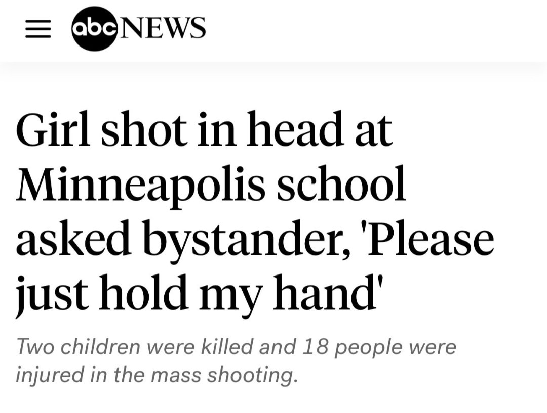 Physically painful to read this. It needs to stop. What the hell are we doing