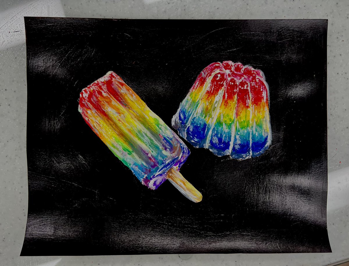 어린이때부터 무지개를 사랑하는 여자