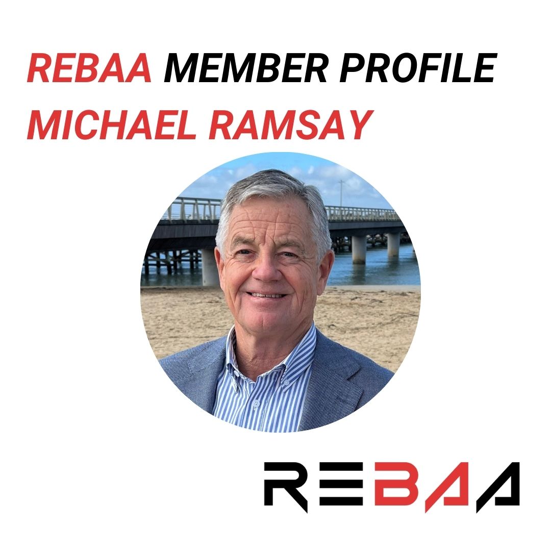 MEMBER PROFILE 👋

Meet Michael Ramsay, one of REBAA's founding members!

Times have changed over the last 25 years, but Michael is still enjoying his work as a buyer's advocate, including attending the recent REBAA Conference.

#rebaa #rebaamembers #rebaaprofile