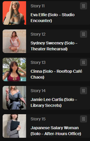 OnlyGoonDao's tweet photo. 🔥 New OnlyGoon Stories!
Eva Elfie – Studio Encounter
Sydney Sweeney – Theater Rehearsal
Cinna – Rooftop Café Chaos
Jamie Lee Curtis – Library Secrets
Japanese Salary Woman – After-Hours Office
Flirty. Teasing. Unmissable
#OnlyGoon
@baoskee @dannyboycrypt0 @royalarp https://t.co/8aeyyESf1d
