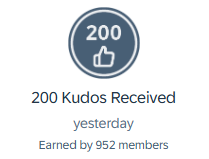 minok104's tweet image. 201Kudosだったので200バッジを手に入れました😁
わーい
#SAPCommunity