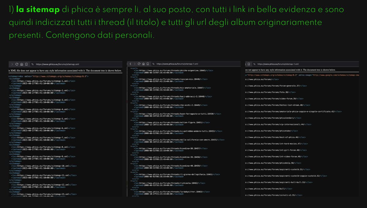 sonoclaudio's tweet image. Avevo detto: &quot;per ora&quot;. Perché quello che diventa di Internet, resta su Internet.
#Phica ha chiuso ed i contenuti pubblicati nel corso degli anni si sono dissolti come neve al sole?
Non esattamente; o meglio: NO.
Via, Christian Bernieri (dai vicoli del CCCP Group 🐾).
🔗…