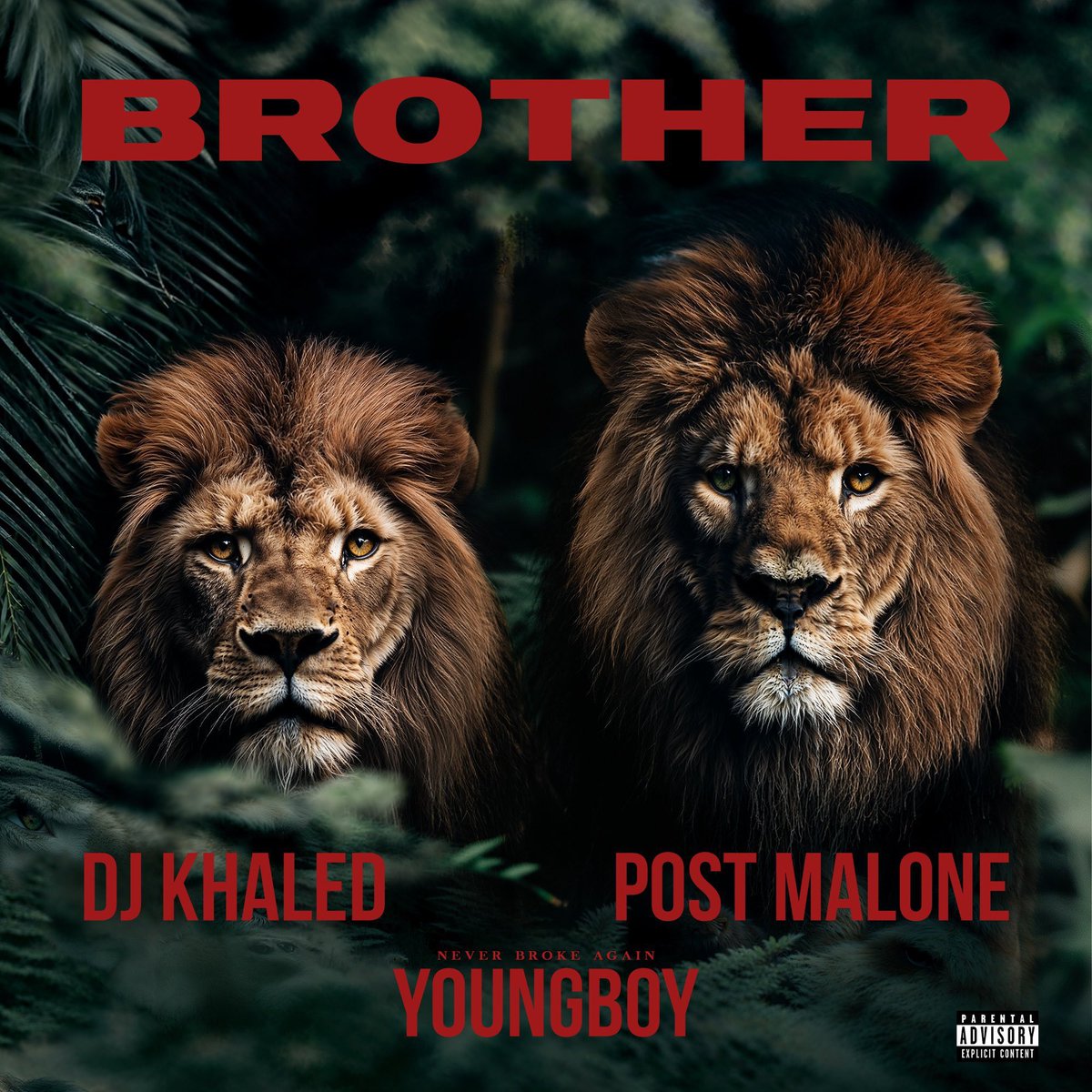 🎧 DJ KHALED
🗣️ POST MALONE
🗣️ NBA YOUNGBOY

💿 BROTHER (SINGLE)

🚨 OUT NOW
