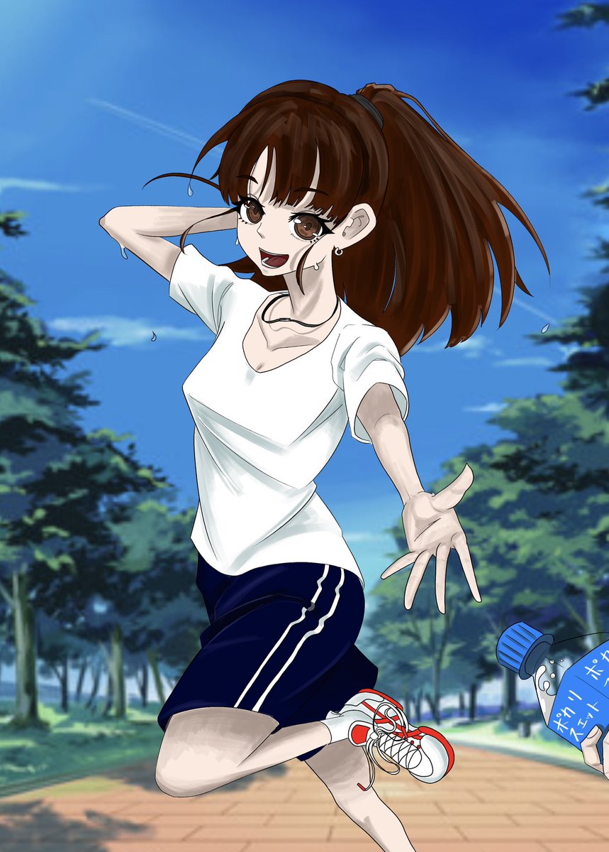 水くれるのー？ありがとっ！
#イラスト #絵描きさんフォロバ100