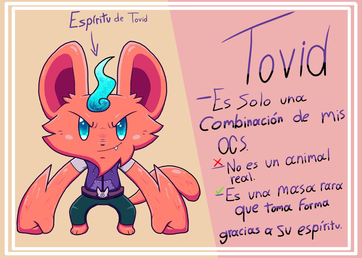 Cómo no quiero seguir eligiendo entre mis ocs, decidí juntar todos mis ocs en uno solo

Contemplen a Tovid, La masa de espíritu con forma de ratón fusionado con mono y algo de zorro con su núcleo de espíritu en la frente y manos grandes de 3 dedos :V
#ocart #originalcharacterart