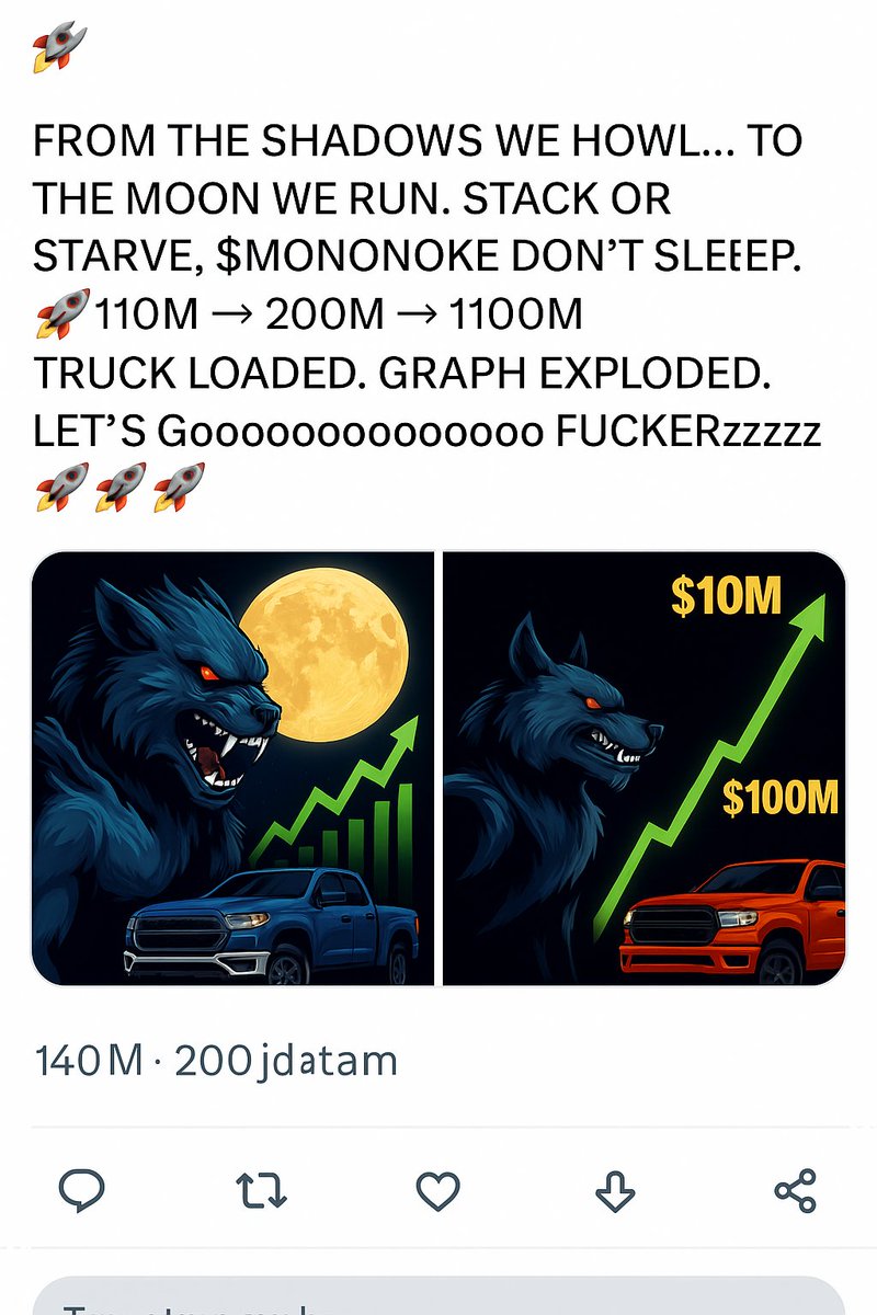 GCryptog777's tweet photo. Let's gooooooooo
Fukerrzzz 
It's the fresh play
100 million mc https://t.co/o3QjNt7Cyg