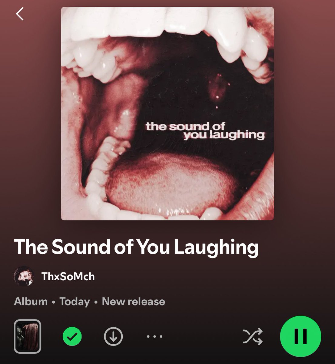 ShikaBurner's tweet photo. Perfect way to end the night off with the new album! @thxsomch https://t.co/lvm3p8rQWN