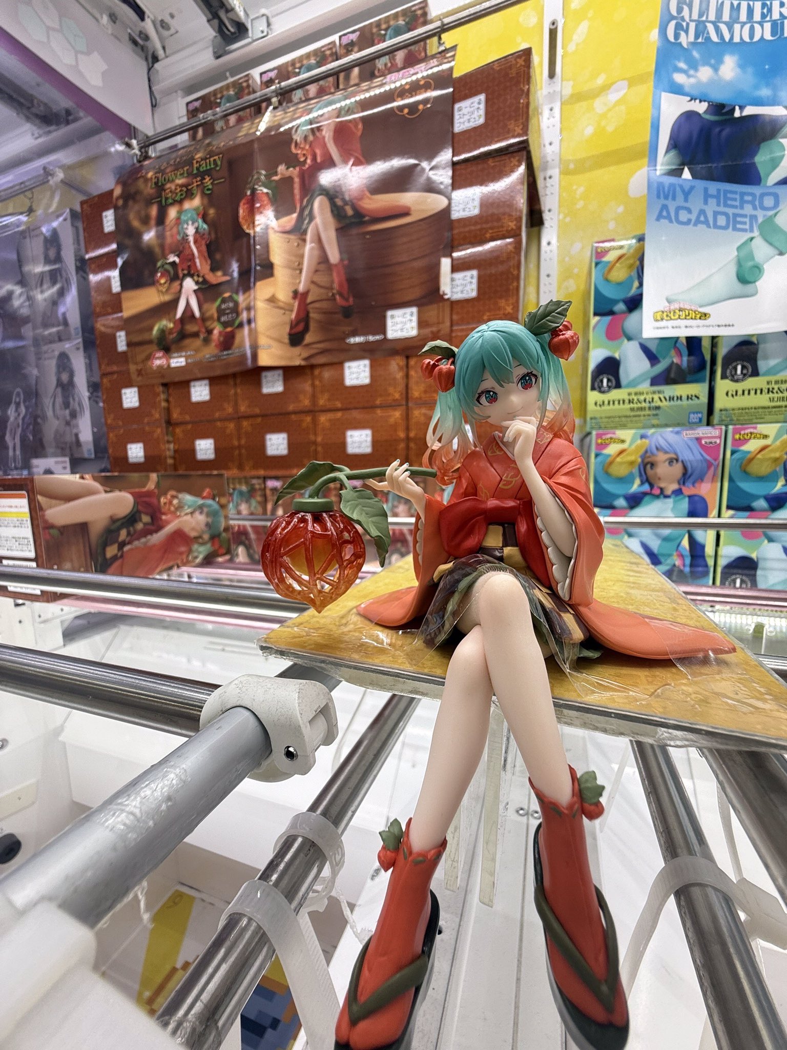 初音ミク ほおずき】初音ミク ぬーどるストッパー フィギュア Flower