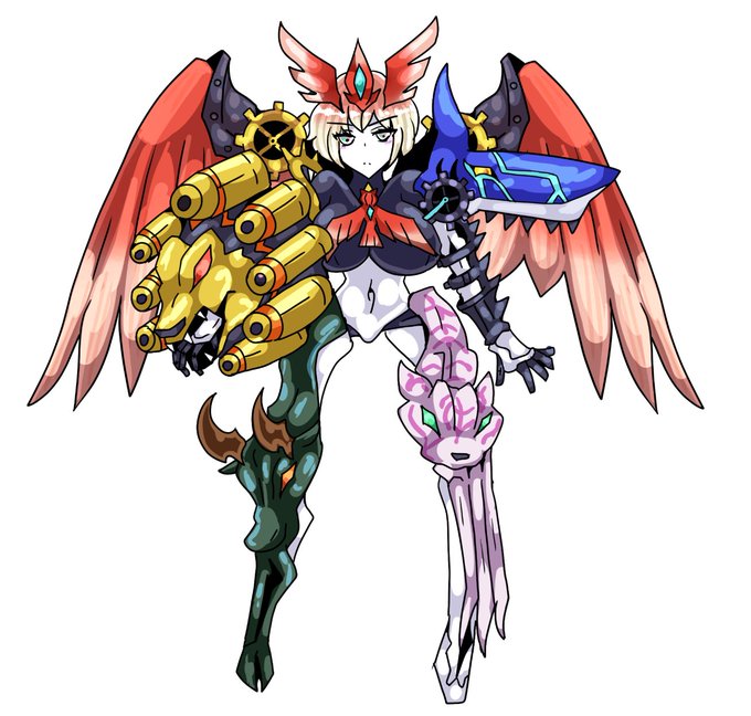 #魔物娘図鑑 #魔物娘図鑑二次 「百獣」のオートマトン 一つ一つが古代文明のトーテムであったもの。