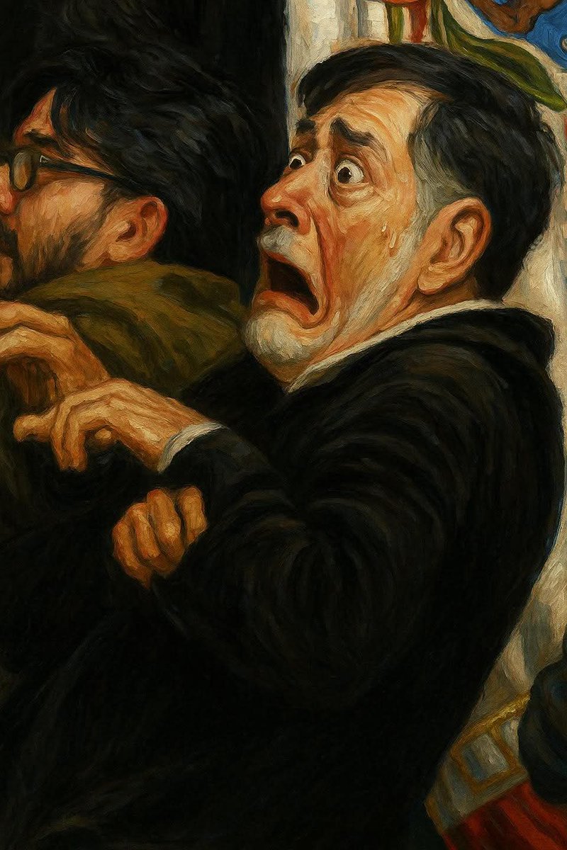 La llorona pintura al óleo