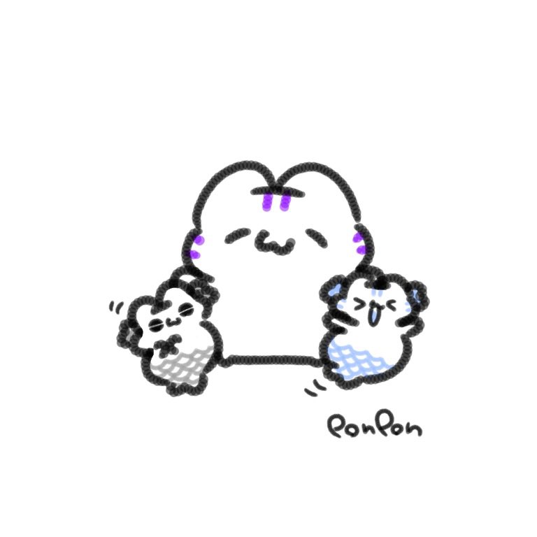 スタンプラリー！運営陣の方々も国をまわられた方々もお疲れ様でしたナ〜！！
里にお越しくださった皆様！ありがとうございましたナ〜〜〜（一般ポンポンウオ生産者猫擬）

（ご挨拶ができない場面もございましたが、掲示板の足跡や里のTL等目を通しておりました。感謝です🙏🏻）
#ぽんぽん旅の一コマ