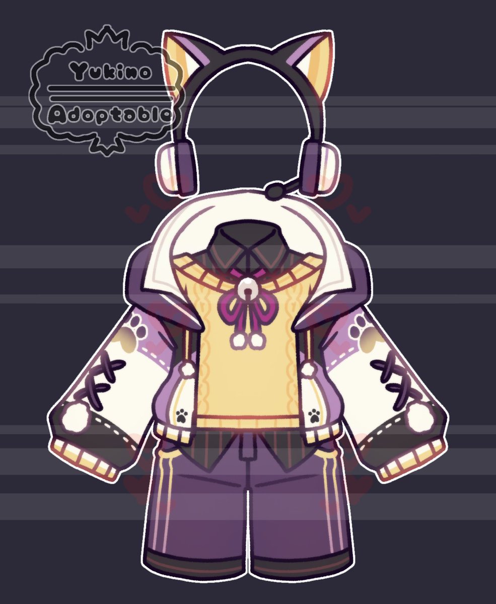 Commission Credit to นากิ หอยทากเทอร์โบ (Facebook). 🥹🌟

Also, huge thanks to Yukino Sunowii (Facebook) for the incredible clothing design!🥰💘