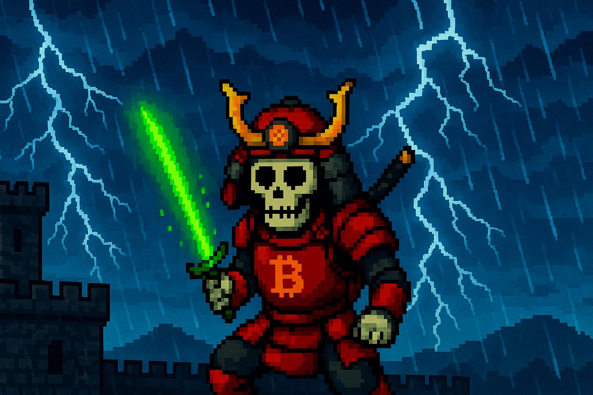 itsgeneraltoshi's tweet photo. ⚡🌩️ When thunder strikes, legends rise.
💀⚔️ $GETOSHI is forged in the storm.
#GETOSHI #Solana #CryptoSamurai https://t.co/FaUMtgcj0x