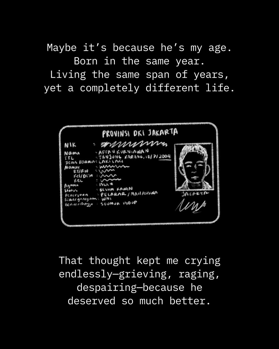 Last night I cried. This morning I cried. And I still don’t know why my tears won’t stop.