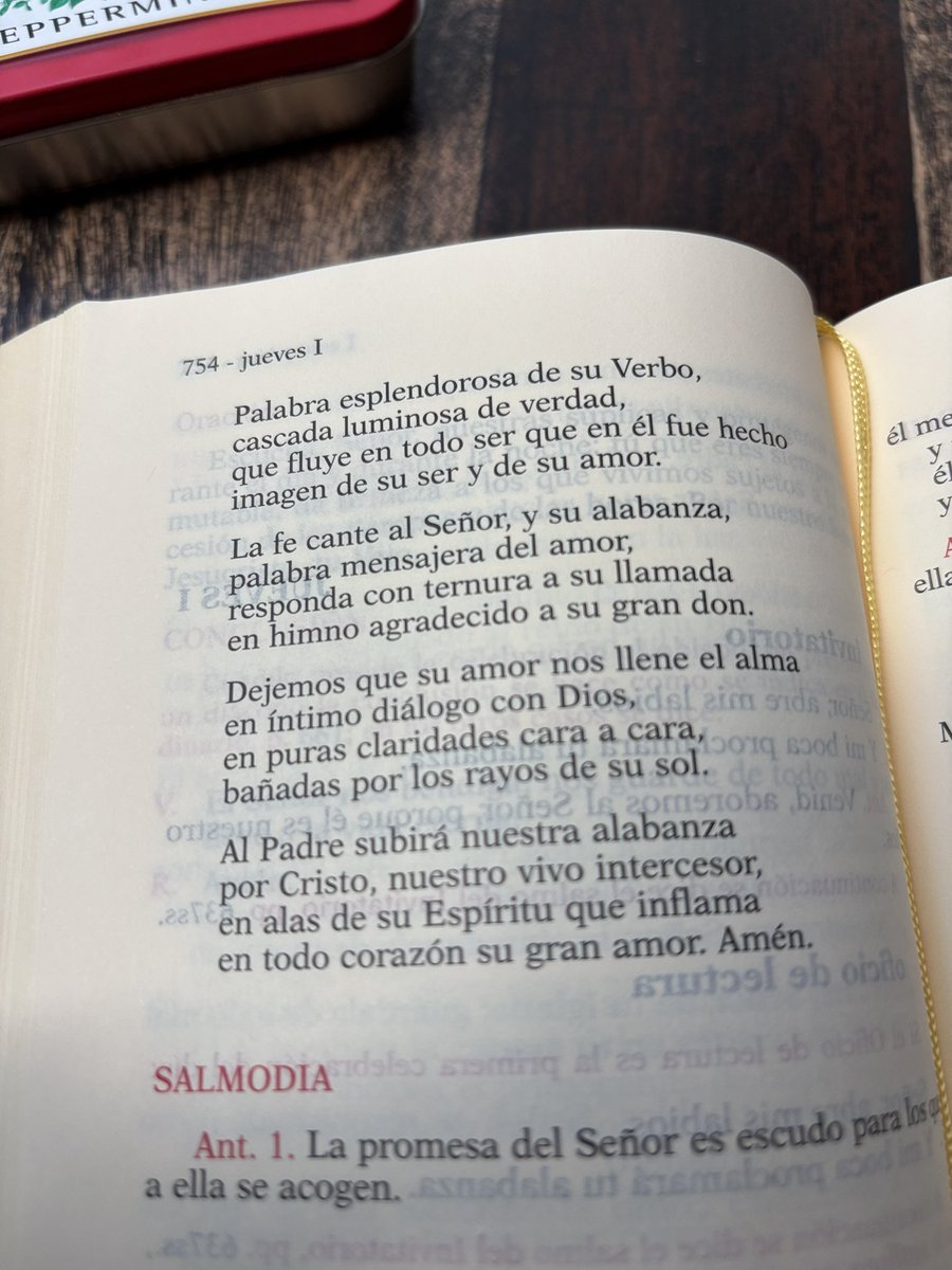 Su espíritu que inflama en todo corazón su gran amor