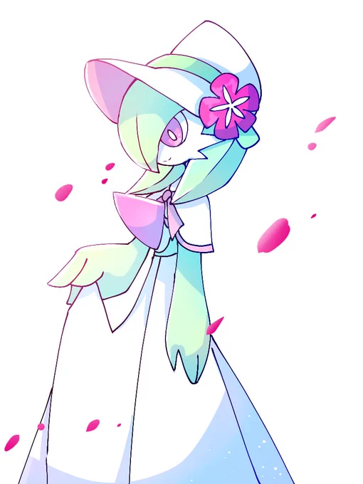アイコンのサーナイトさん!おめかしスタイル大好き #ポケモンイラスト #サーナイト