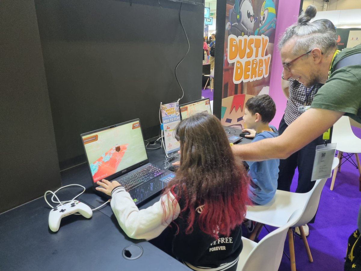 Dusty_Derby's tweet photo. Back from #gamescom – what an unforgettable experience!
Thank you to everyone who stopped by and shared their passion for games. 🎮 https://t.co/E9IAZjiFn3