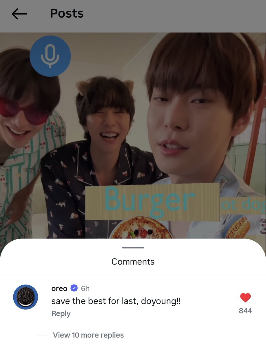 oreo: save the best for last, doyoung!!

😭😭😭